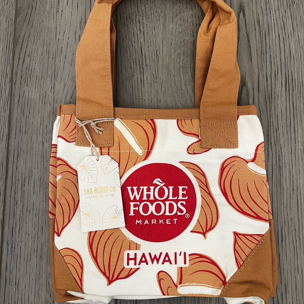 Whole Foods Hawaii X TagAloha mini tote bag